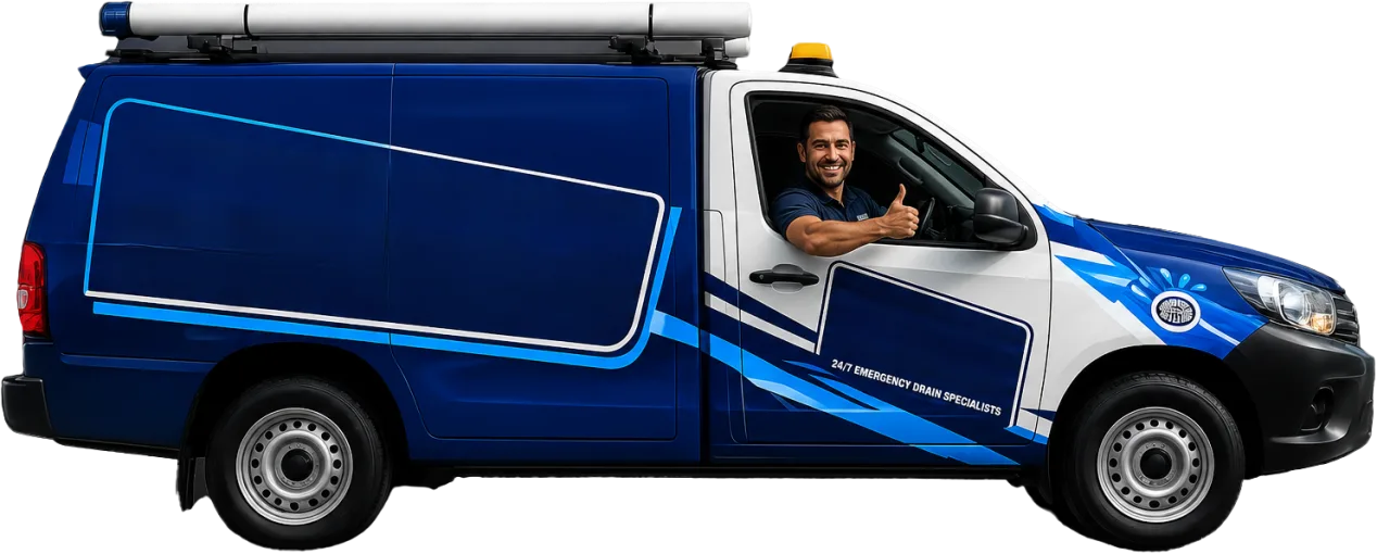 Service van at a Chiswick callout